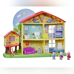 Peppa Pig Colorful Family Playhouse Set